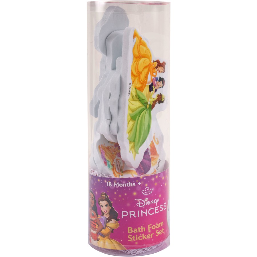 DISNEY PRINCESS BATH FOAM STICKER SET - Toyworld Frankston