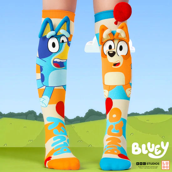MADMIA - BLUEY SOCKS 3-5 YRS - Toyworld Frankston