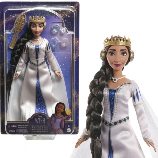 DISNEY WISH - QUEEN AMAYA OF ROSAS FASHION DOLL - Toyworld Frankston