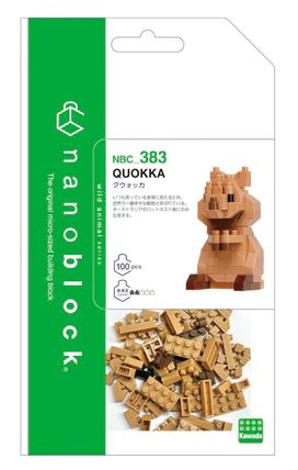 NANOBLOCK CRITTERS - QUOKKA - Toyworld Frankston