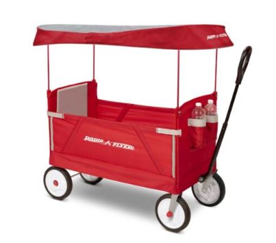 RADIO FLYER EZ FOLD WAGON WITH CANOPY - Toyworld Frankston