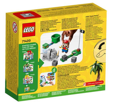 LEGO SUPER MARIO 71420 RAMBI THE RHINO EXPANSION SET - Toyworld Frankston