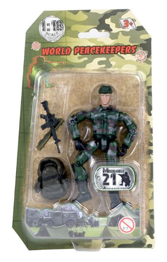 WORLD PEACEKEEPER 1:18 SCALE FIGURE RANGER CLASS ASSORTMENT WITH ACCESSORIES - Toyworld Frankston