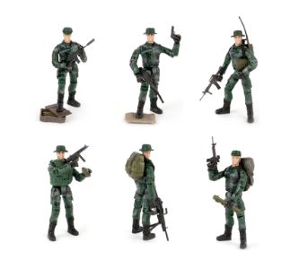 WORLD PEACEKEEPER 1:18 SCALE FIGURE RANGER CLASS ASSORTMENT WITH ACCESSORIES - Toyworld Frankston