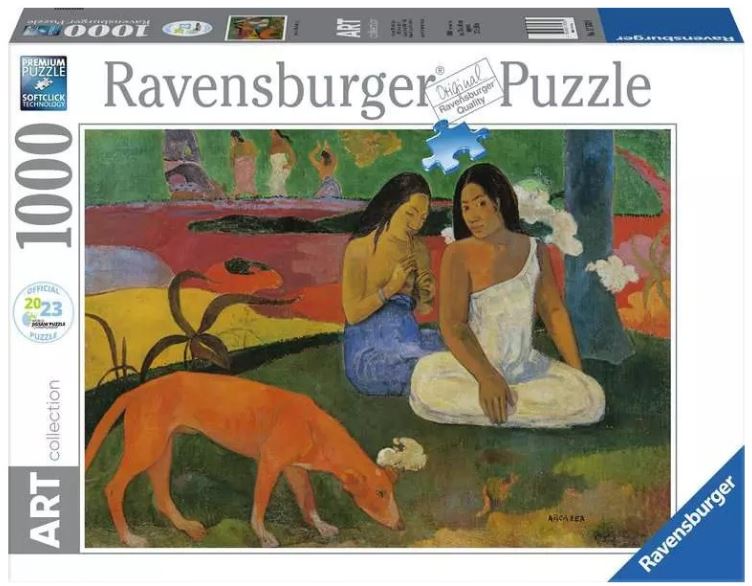 RAVENSBURGER PUZZLE 175338 ART COLLECTION AREEAREA (THE RED DOG) 1000 PIECE PUZZLE - Toyworld Frankston