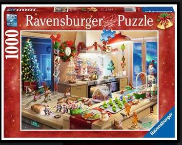 RAVENSBURGER PUZZLE 175635 MERRY MISCHIEF  1000 PIECE PUZZLE - Toyworld Frankston