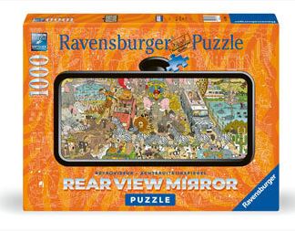 RAVENSBURGER PUZZLE 176359 SAFARI REAR VIEW MIRRIR 1000 PIECE PUZZLE - Toyworld Frankston