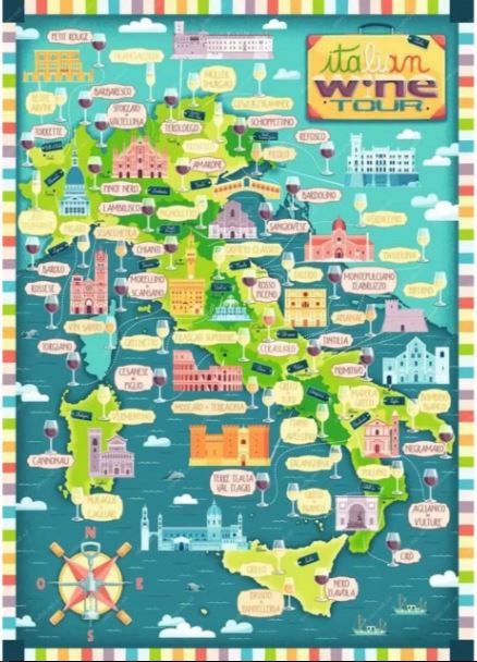 RAVENSBURGER PUZZLE - ITALIAN WINE TOUR 1000 PIECE - Toyworld Frankston