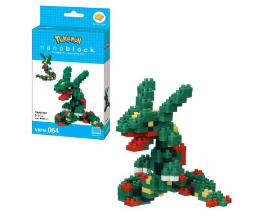 NANOBLOCK - POKEMON - RAYQUAZA - Toyworld Frankston