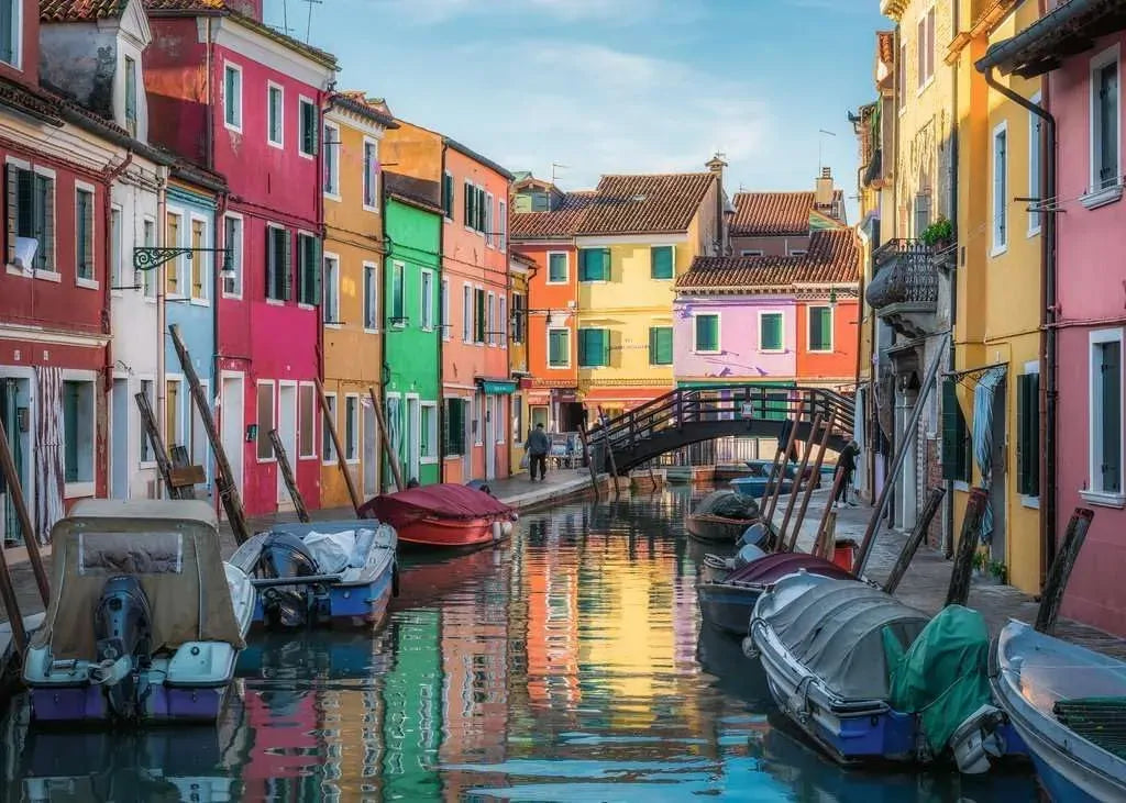 RAVENSBURGER PUZZLE - BURANO , ITALY 1000 PIECE