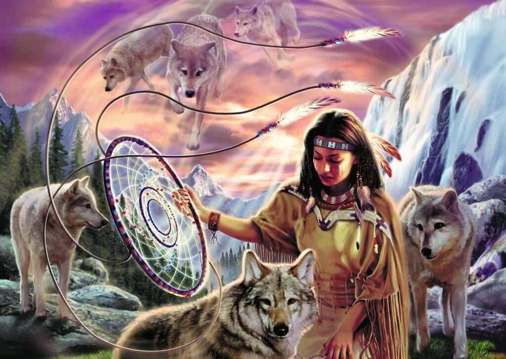 RAVENSBURGER PUZZLE - THE DREAMCATCHER 1000 PIECE