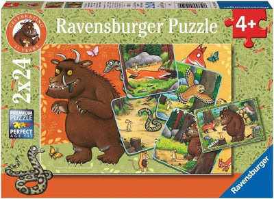 RAVENSBURGER - THE GRUFFALO 2X24 PIECE PUZZLE - Toyworld Frankston