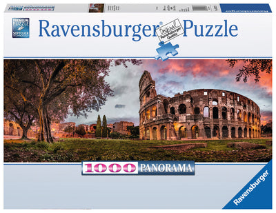 PUZZLE 1000 PC SUNSET COLOSSEUM - Toyworld Frankston