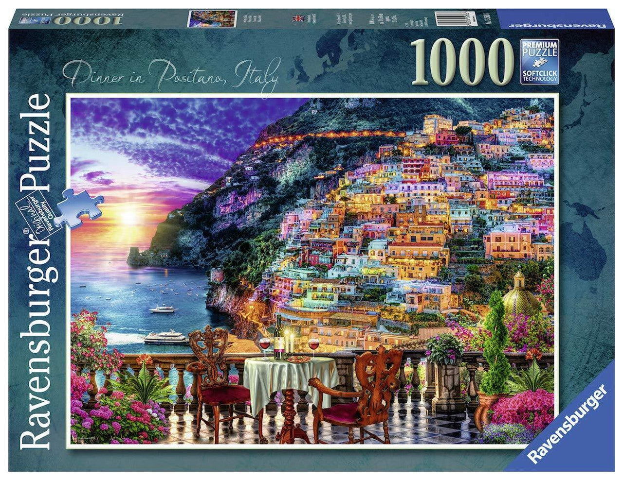 RBURG POSTIANO ITALY 1000PC PUZZLE - Toyworld Frankston