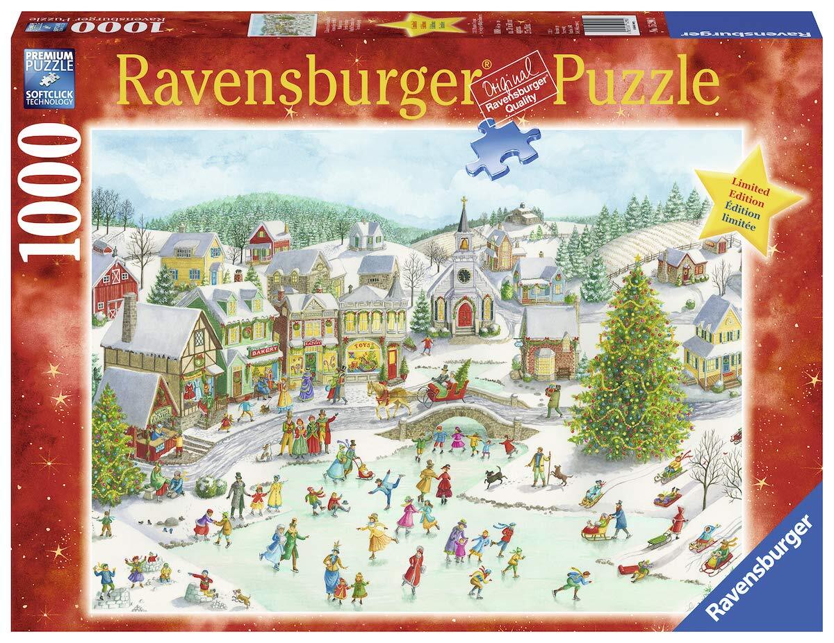 RAVENSBURGER - PLAYFUL CHRISTMAS DAY PUZZLE 1000PC - Toyworld Frankston