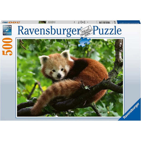 RAVENSBURGER 17381 5 ADORABLE PANDA ROUX 500 PIECE PUZZLE - Toyworld Frankston