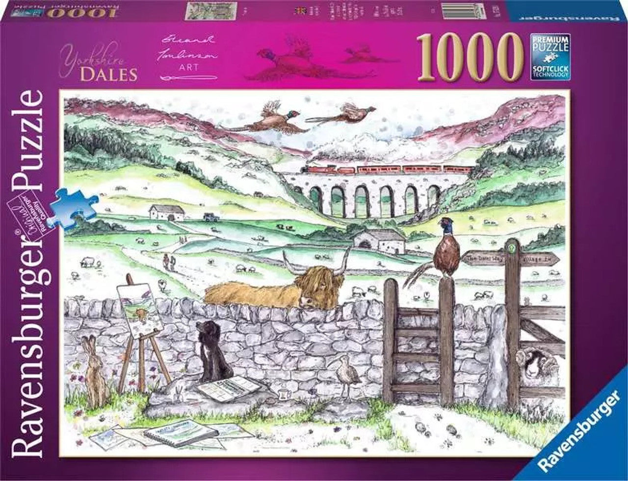 RAVENSBURGER 176298 - YORKSHIRE DALES 1000 PIECE PUZZLE - Toyworld Frankston