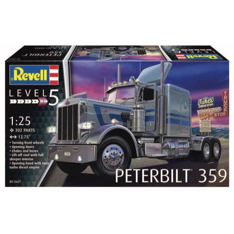 REVELL 1:25 PETERBILT 359 SEMI TRUCK - Toyworld Frankston