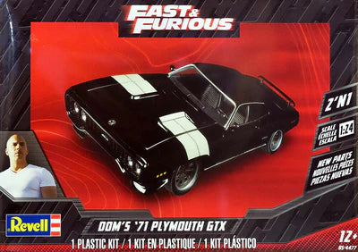 REVELL DOM'S '71 PLYMOUTH GTX 2 IN 11:24 - Toyworld Frankston
