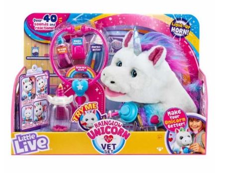 LL RAINGLOW UNICORN VET SET - Toyworld Frankston