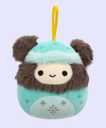 SQUISHMALLOWS - 2024 HOLIDAY ORNAMENTS - RILO THE SASQUATCH - Toyworld Frankston