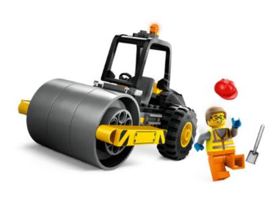 LEGO 60401 CONSTRUCTION STEAMROLLER - Toyworld Frankston