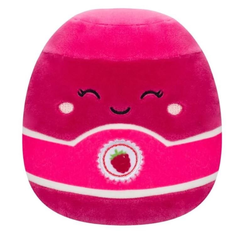 SQUISHMALLOWS - 12 INCH PLUSH - ROZ THE RASPBERRY JAM - Toyworld Frankston
