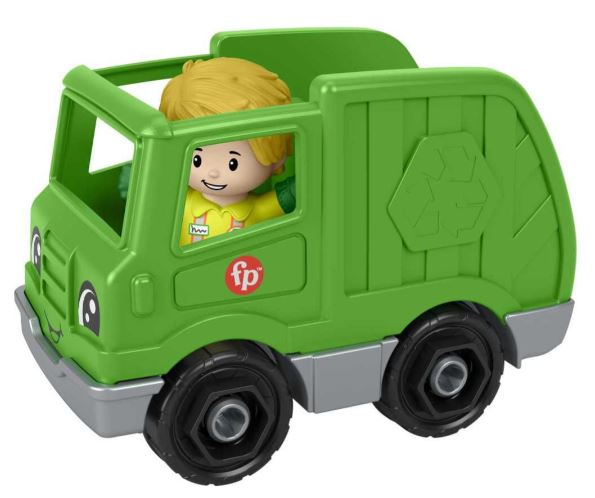 FISHER PRICE - LITTLE PEOPLE SMALL VEHICLE - GREEN TRUCK