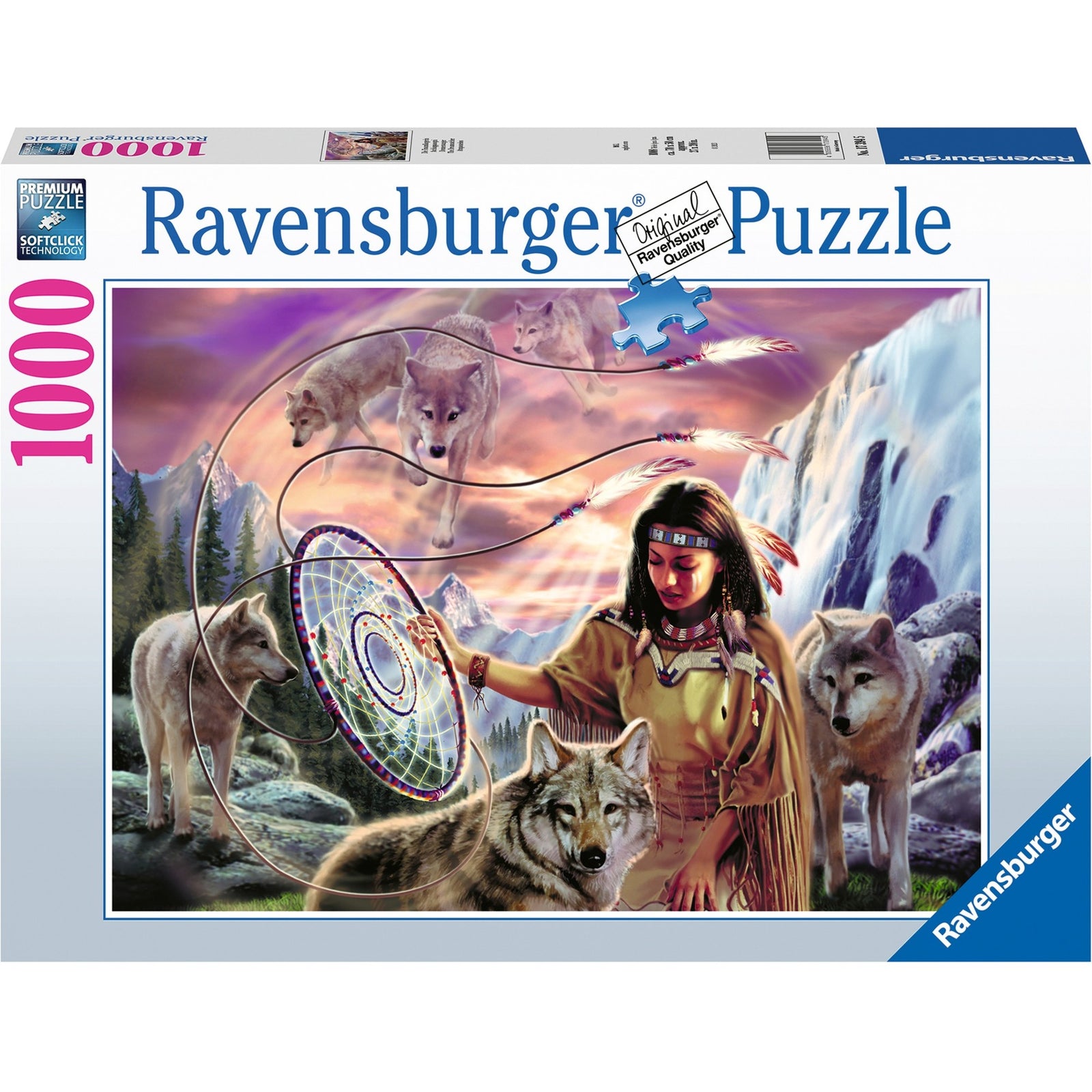 RAVENSBURGER 173945 THE DREAMCATCHER 1000 PIECE PUZZLE - Toyworld Frankston