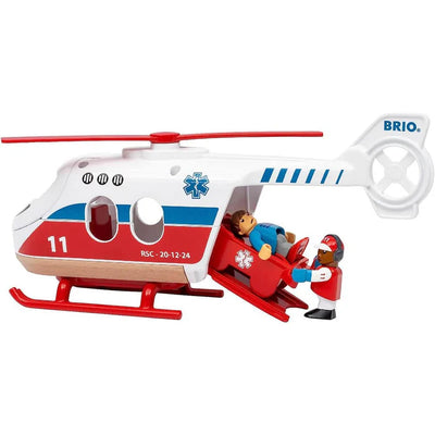 BRIO RESCUE HELICOPTER 4 PIECES - Toyworld Frankston
