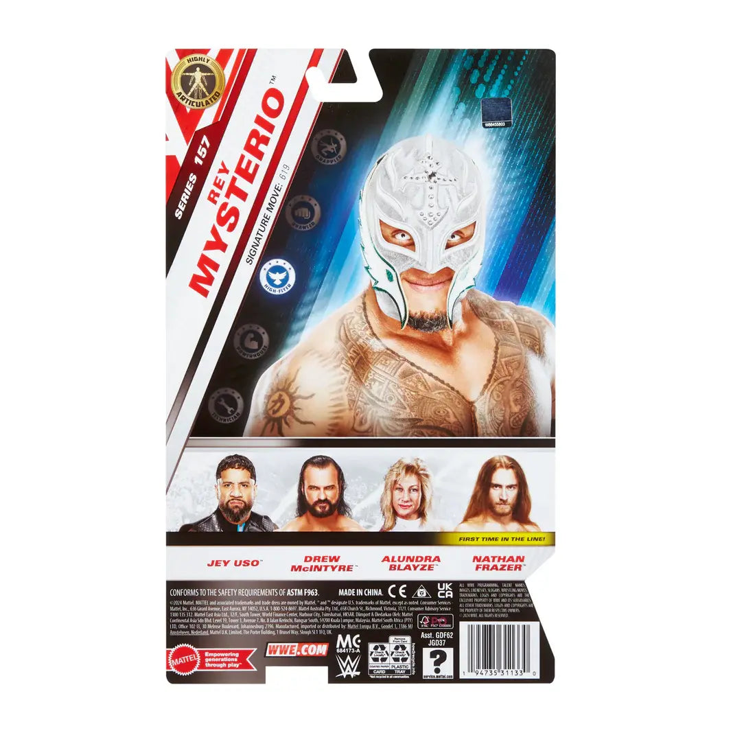 WWE BASIC FIGURE SERIES #157 REY MYSTERIO