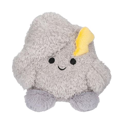 BUMBUMZ WEATHERBUMZ 4.5 INCH PLUSH - SAM THE STORM CLOUD - Toyworld Frankston