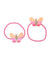 PINK POPPY BUTTERFLY SKIES HAIR ELASTICS - Toyworld Frankston