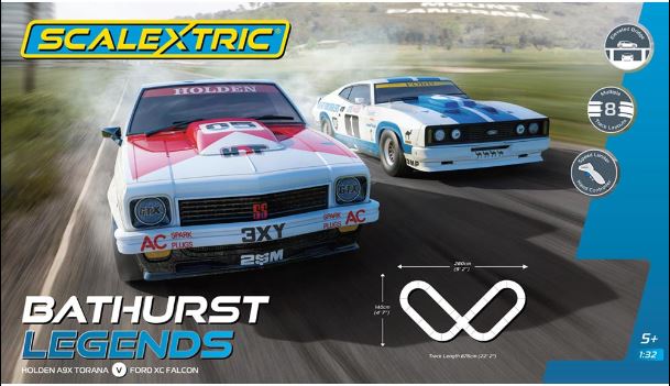 SCALEXTRIC BATHURST LEGENDS SLOT CAR SET - Toyworld Frankston