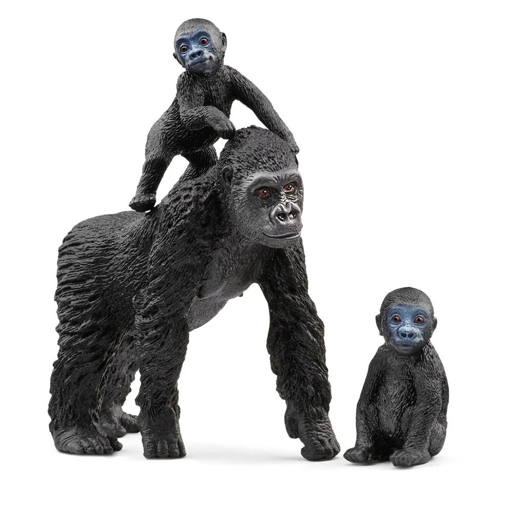 SCHLEICH - GORILLA FAMILY 3 PC SET
