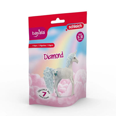 SCHLEICH - DIAMOND UNICORN FOAL - Toyworld Frankston