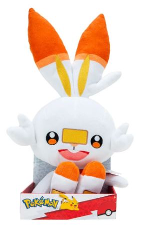 POKEMON 12'' PLUSH - SCORBUNNY - Toyworld Frankston