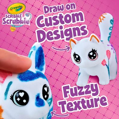 CRAYOLA - SCRIBBLE SCRUBBIE -  BATH TUB PLAY SET - Toyworld Frankston