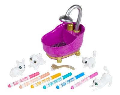 CRAYOLA - SCRIBBLE SCRUBBIE -  BATH TUB PLAY SET - Toyworld Frankston