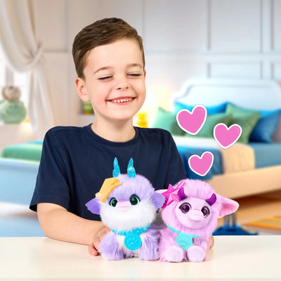 SCRUFF A LUVS - TWIN FANTASY PACK PURPLE PET - Toyworld Frankston