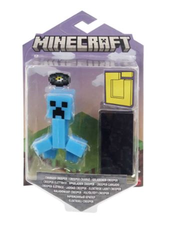 MINECRAFT CORE FIGURE CHARGED CREEPER - Toyworld Frankston
