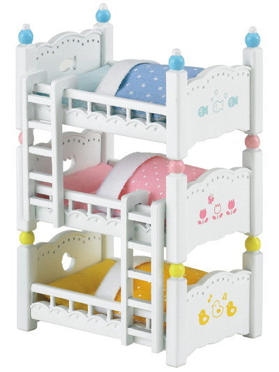 SYLVANIAN FAMILIES - TRIPLE BUNK BEDS - Toyworld Frankston