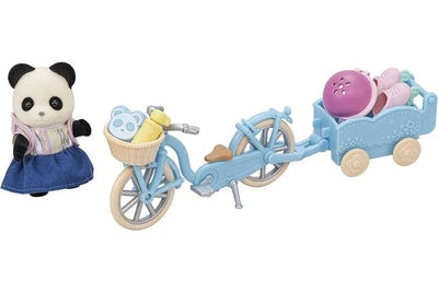 SYLVANIAN FAMILIES - CYCLE AND SKATE SET PANDA GIRL - Toyworld Frankston