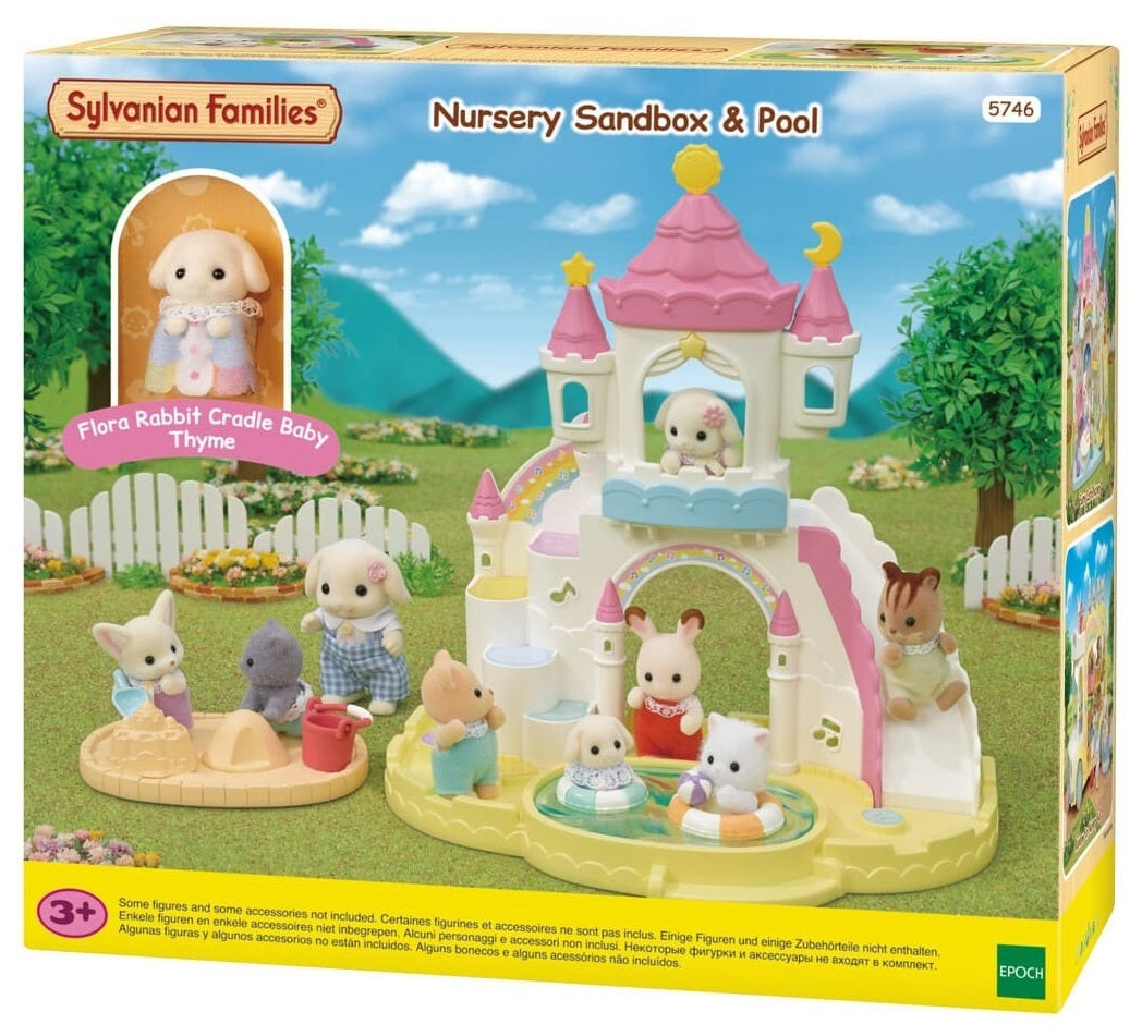 SYLVANIAN FAMILIES - NURSERY SANDBOX AND POOL - Toyworld Frankston