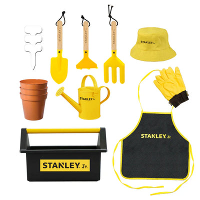 STANLEY JR 13PC MEGA GARDENSET - Toyworld Frankston