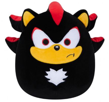 SQUISHMALLOWS -  SEGA SONIC 8 INCH PLUSH - SHADOW THE HEDGEHOG - Toyworld Frankston