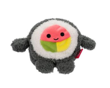 BUMBUMZ TAKEOUTBUMZ 4.5 INCH PLUSH - SHAH THE CALIFORNIA SUSHI ROLL - Toyworld Frankston