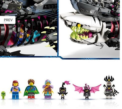 LEGO DREAMZZZ 71469 NIGHTMARE SHARK SHIP - Toyworld Frankston