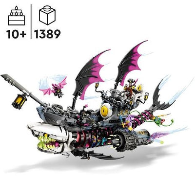 LEGO DREAMZZZ 71469 NIGHTMARE SHARK SHIP - Toyworld Frankston
