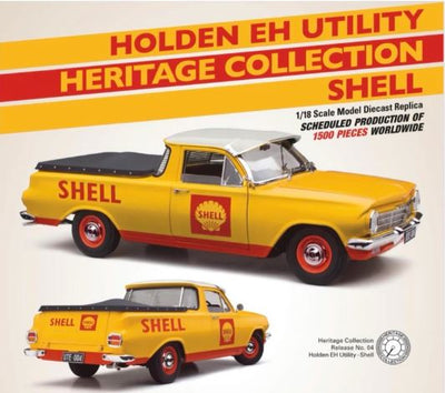 HOLDEN EH UTILITY - HERITAGE COLLECTION - SHELL - Toyworld Frankston